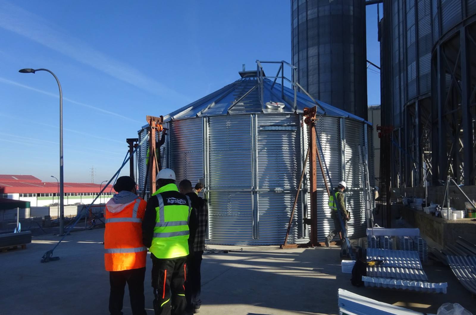 Equipo de AgroInPro en obra